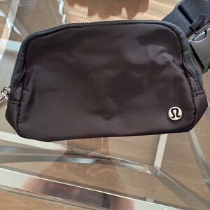 lululemon athletica Black Crossbody Belt Bag